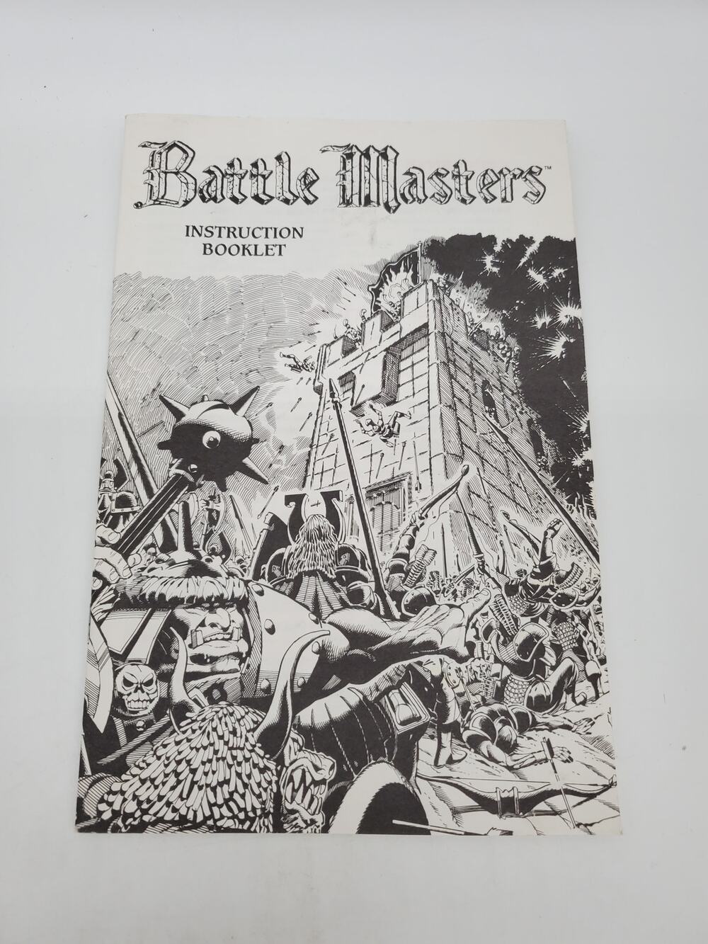 Battle Master Board Game Instruction Manual by Milton Bradley